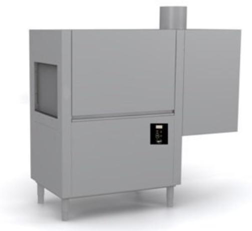 Туннельная посудомоечная машина Apach ARC100 (T101) с дозаторами, сушкой и рекуператором, слева направо